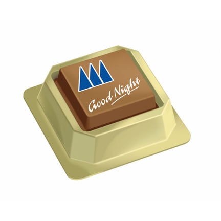 Logobonbon per stuk verpakt als relatiegeschenkje