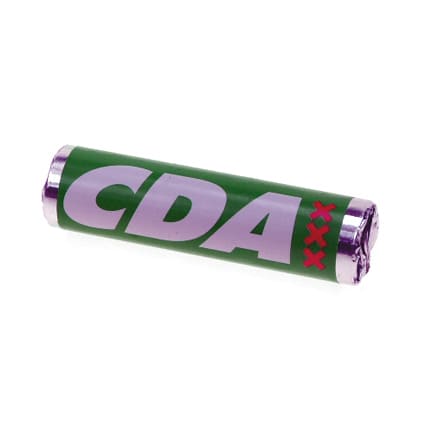 Pepermuntrolletje met CDA logo als fris weggevertje