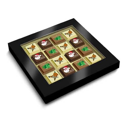Geschenkdoos Logobonbons als kadootje voor de Feestdagen