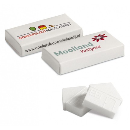 Pepermuntdoosje met logo als fris bedankje voor relaties