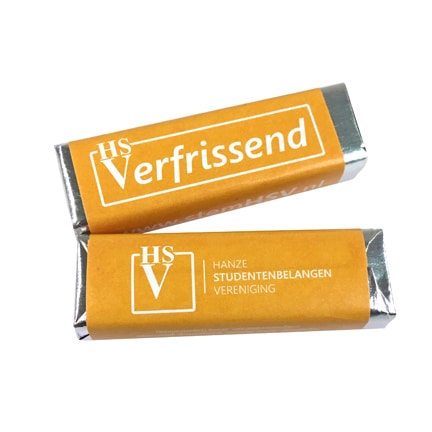 Pepermuntpakje met logo als fris bedankje