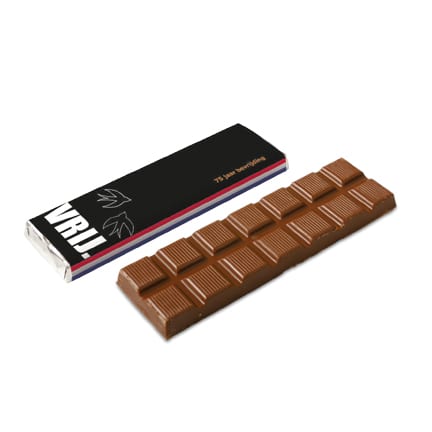Gepersonaliseerde reep chocolade met logo