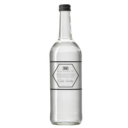 Glazen Waterfles 750ml met logo