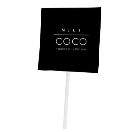Logololly als promogeschenk tijdens beurs