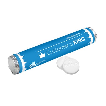 KING rol pepermunt met eigen logowikkel