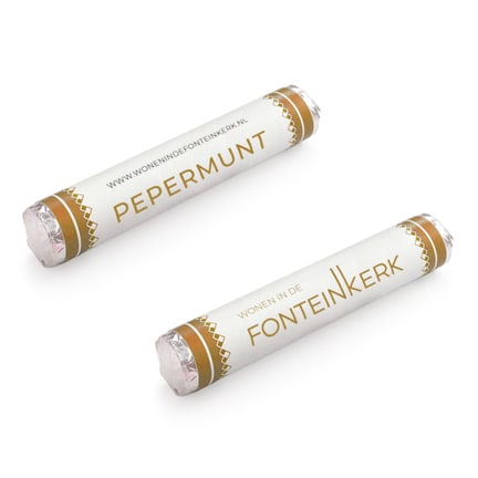 Promotionele rol KING pepermunt met eigen bedrukking