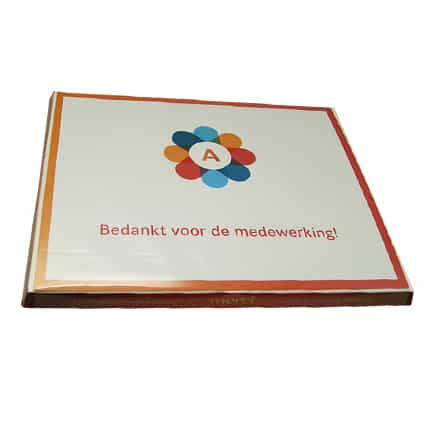 Doosje Merci chocolade als bedankje voor klanten