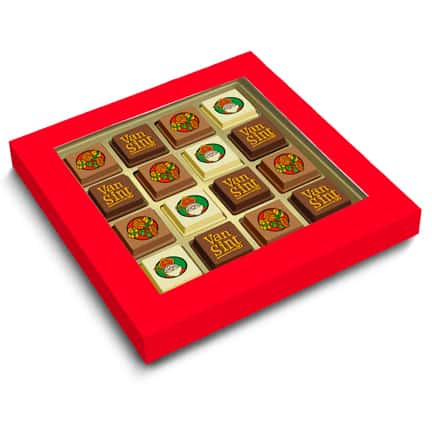 Chocolade bonbons met Sint bedrukking voor Sinterklaas
