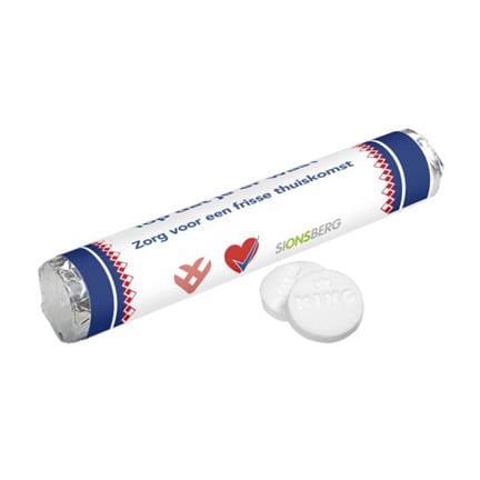 KING Pepermuntrol met eigen bedrukking