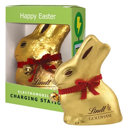 Gepersonaliseerd doosje met Lindt Paashaasje