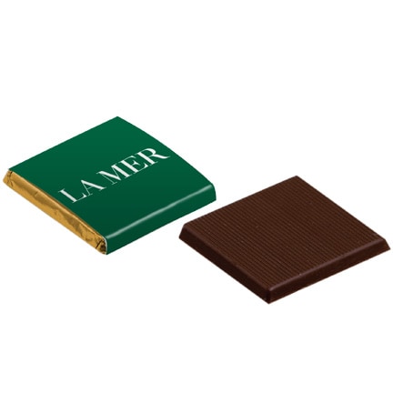 Chocolaatje met eigen logowikkel als promotie