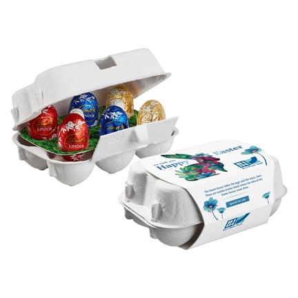 Eierdoosje Lindt Paaseitjes als Paasgeschenk