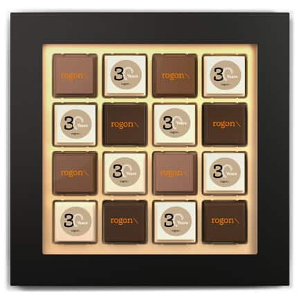 Bonbons met eigen logo bedrukking als relatiegeschenk